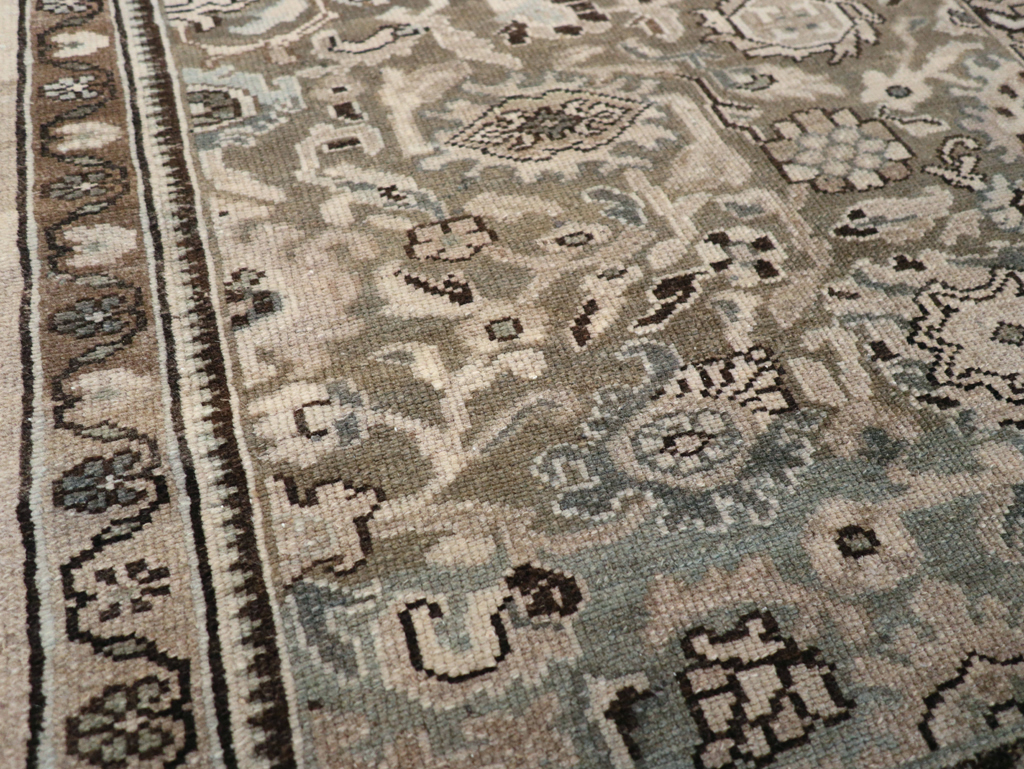Vintage Persian Malayer Sampler Rug, No.21333 - Galerie Shabab