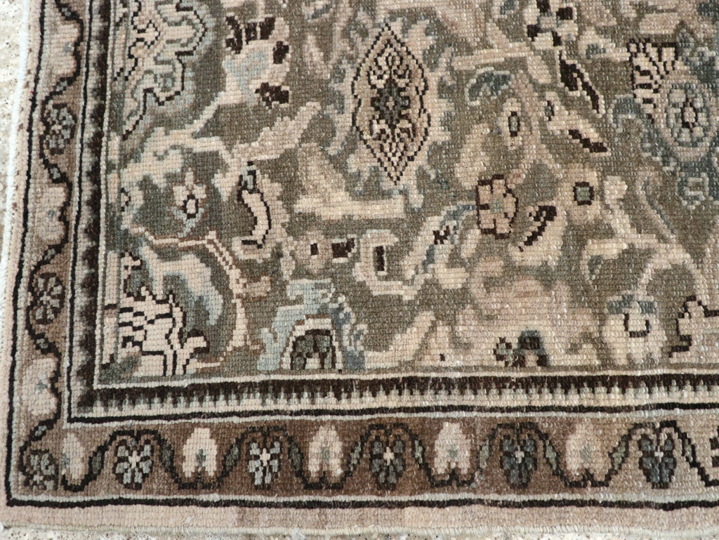 Vintage Persian Malayer Sampler Rug, No.21333 - Galerie Shabab