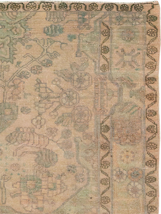 Vintage Persian Malayer Sampler Rug, No.21334 - Galerie Shabab