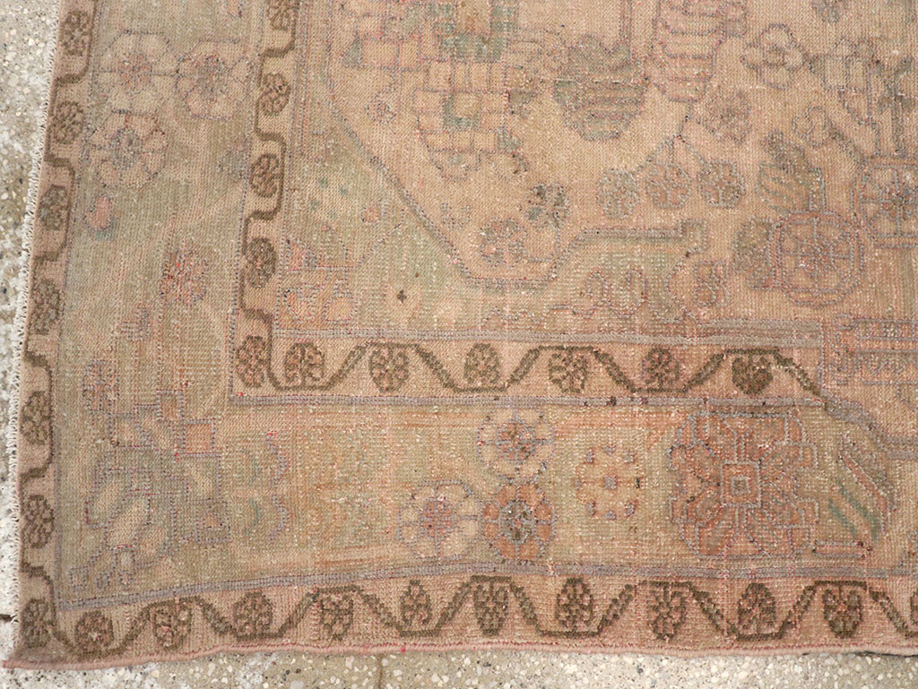 Vintage Persian Malayer Sampler Rug, No.21334 - Galerie Shabab