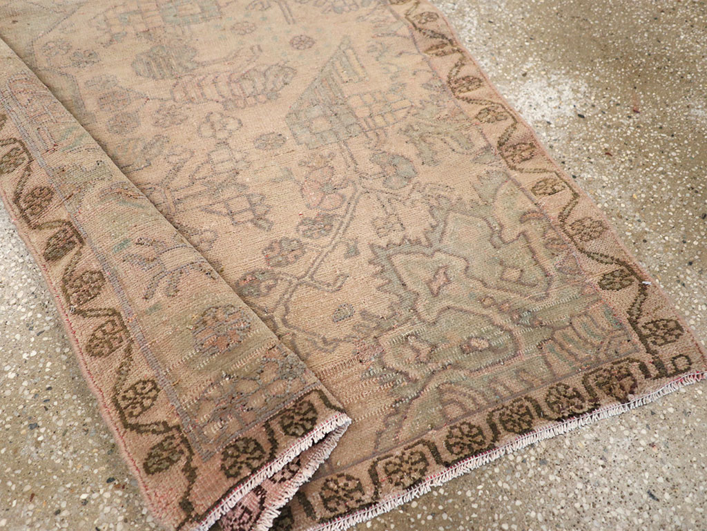 Vintage Persian Malayer Sampler Rug, No.21334 - Galerie Shabab