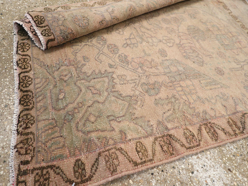 Vintage Persian Malayer Sampler Rug, No.21334 - Galerie Shabab