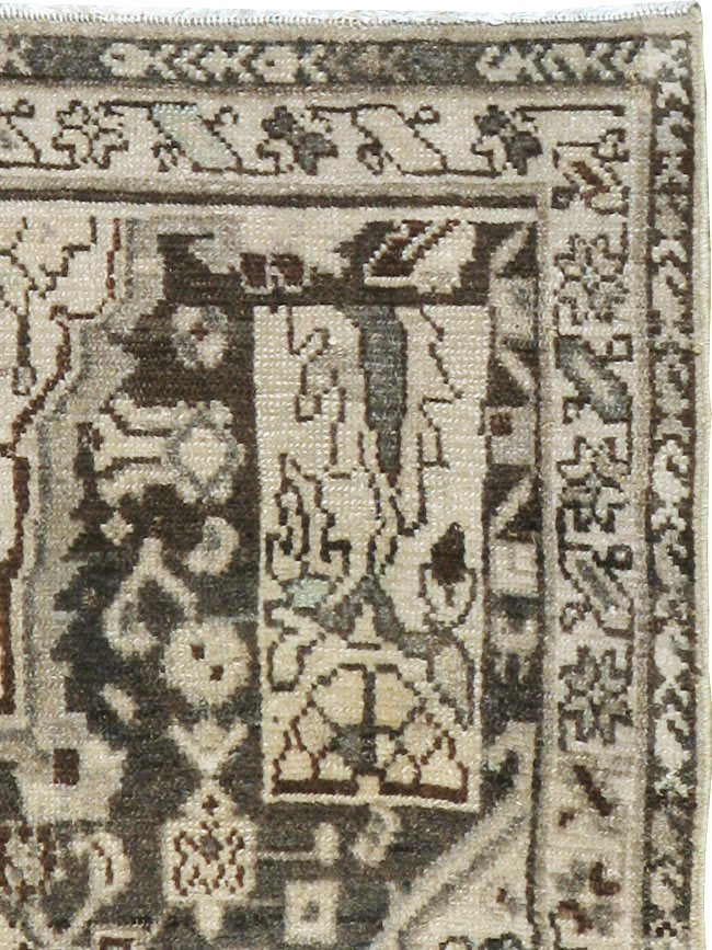Vintage Persian Malayer Sampler Rug, No.21336 - Galerie Shabab
