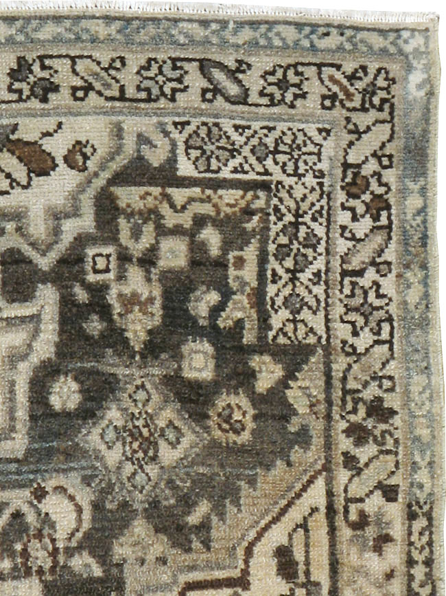 Vintage Persian Malayer Sampler Rug, No.21336 - Galerie Shabab