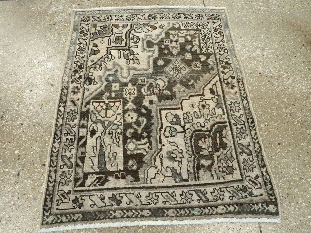 Vintage Persian Malayer Sampler Rug, No.21336 - Galerie Shabab