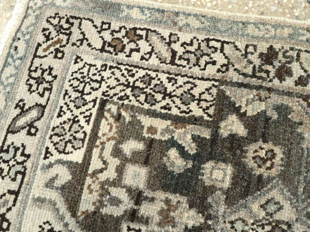 Vintage Persian Malayer Sampler Rug, No.21336 - Galerie Shabab