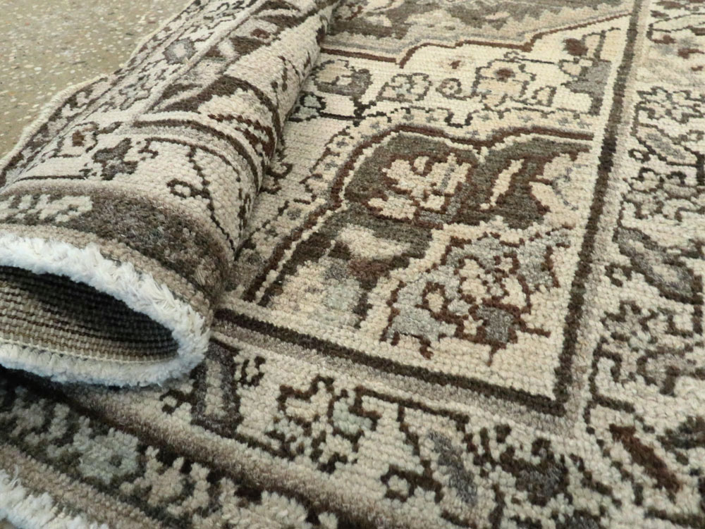 Vintage Persian Malayer Sampler Rug, No.21336 - Galerie Shabab