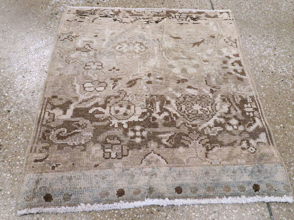 Vintage Persian Malayer Sampler Rug, No.21337 - Galerie Shabab