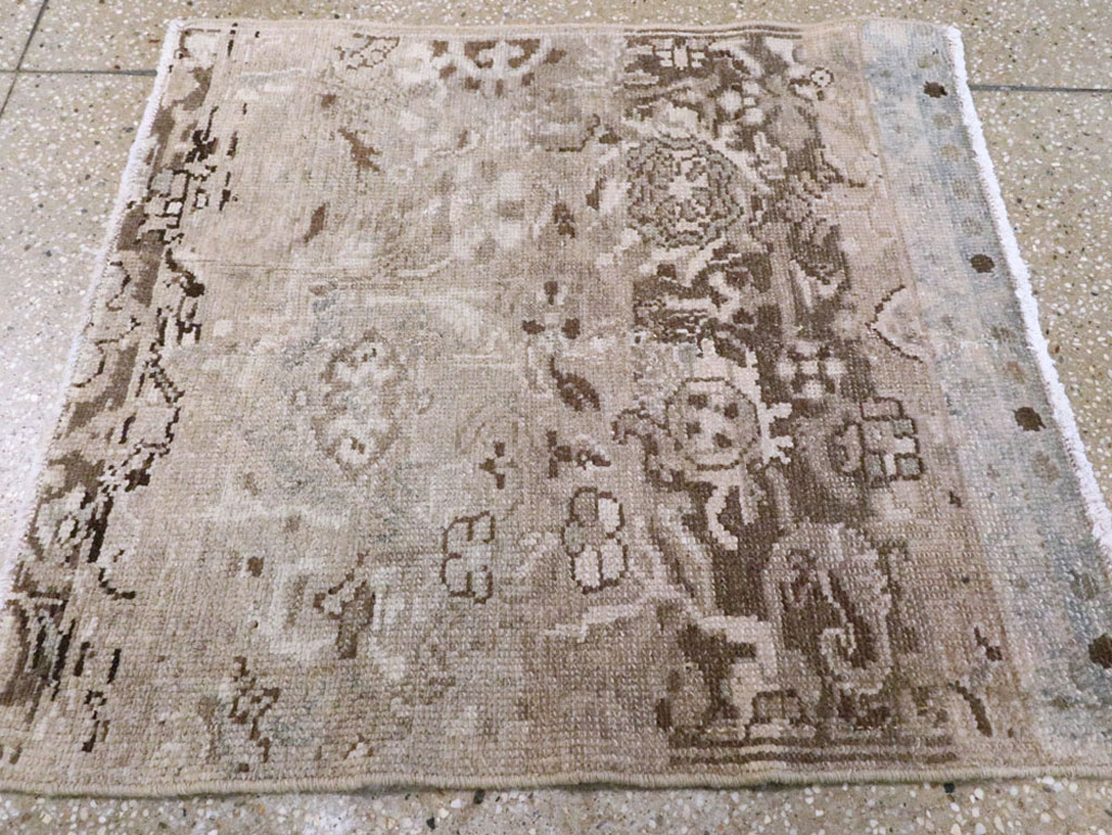 Vintage Persian Malayer Sampler Rug, No.21337 - Galerie Shabab
