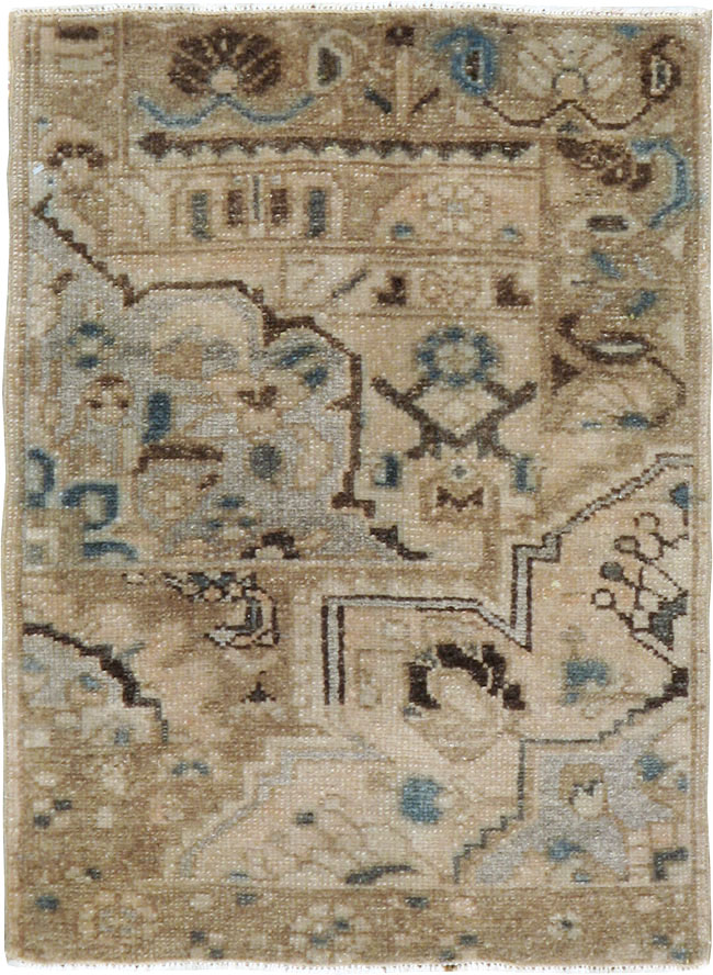 Vintage Persian Malayer Sampler Rug, No.21339 - Galerie Shabab