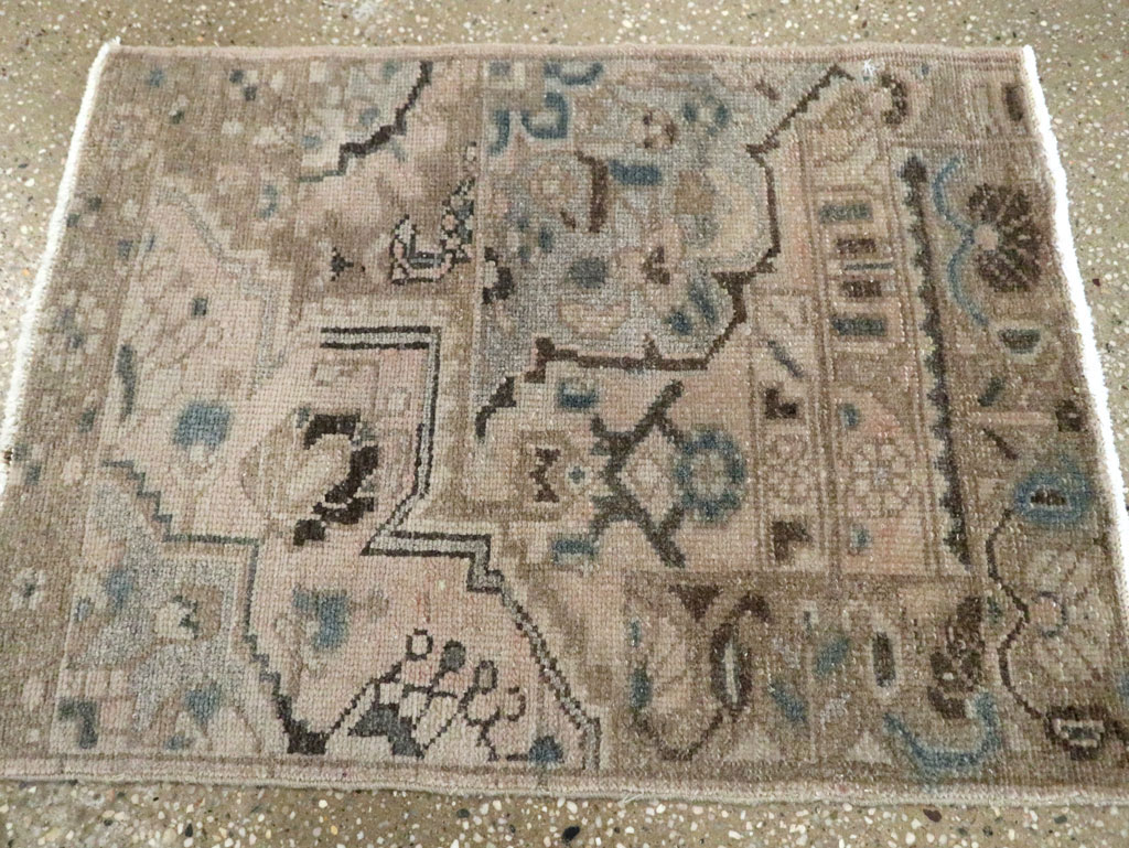 Vintage Persian Malayer Sampler Rug, No.21339 - Galerie Shabab