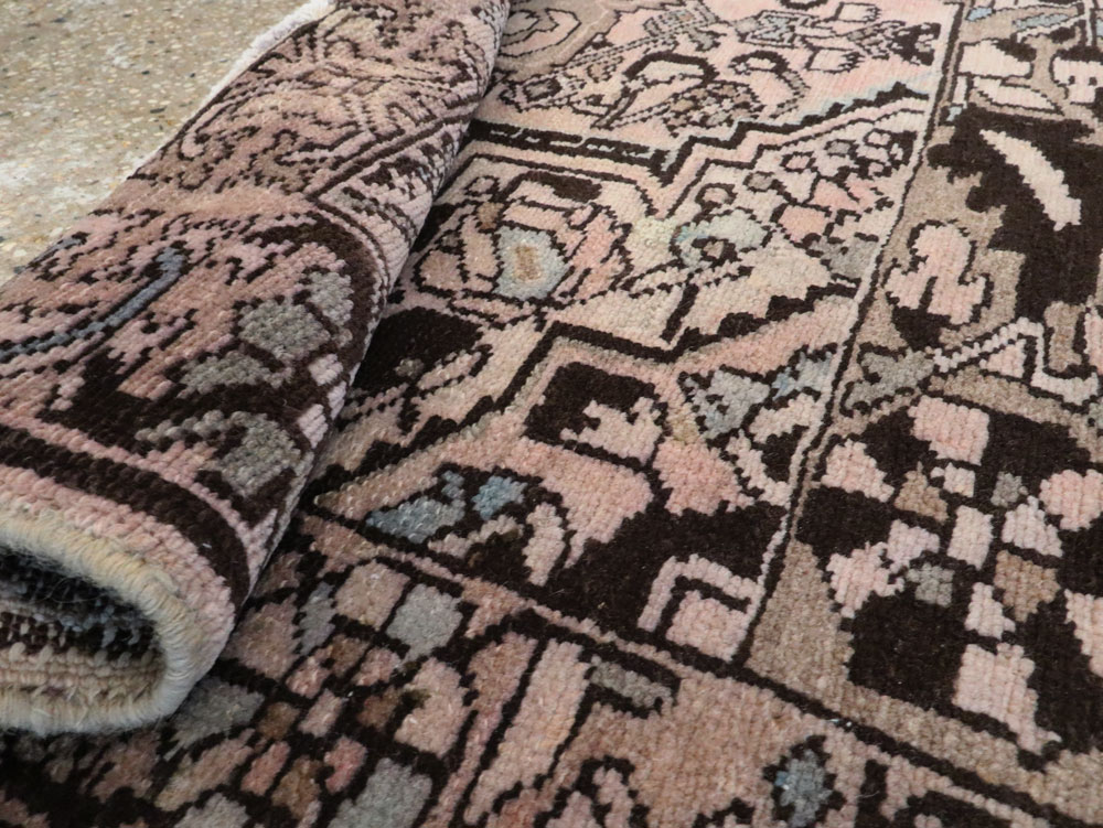 Vintage Persian Malayer Sampler Rug, No.21346 - Galerie Shabab