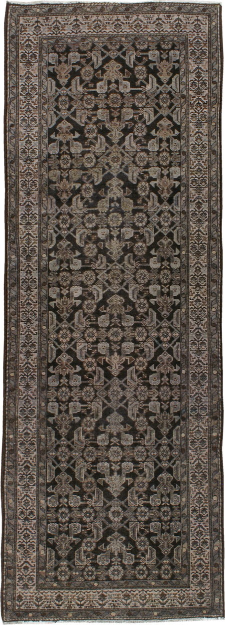 Vintage Persian Malayer Runner, No.21348 - Galerie Shabab
