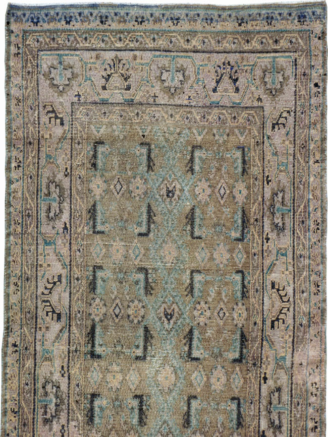 Vintage Persian Malayer Runner, No.21351 - Galerie Shabab