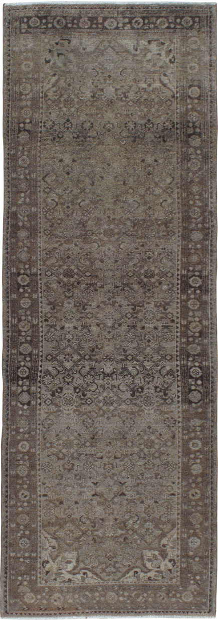 Vintage Persian Malayer Runner, No.21353 - Galerie Shabab
