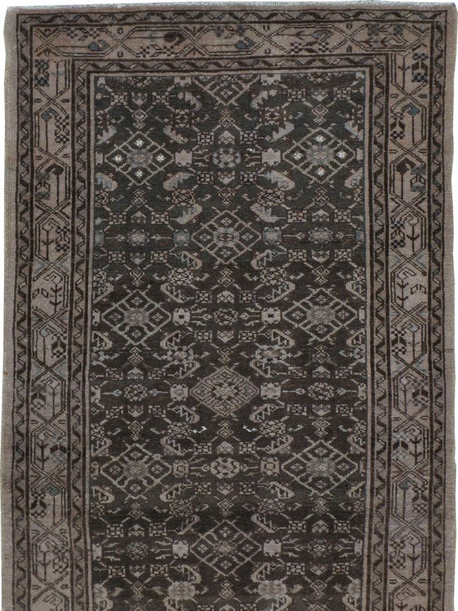 Vintage Persian Malayer Runner, No.21354 - Galerie Shabab