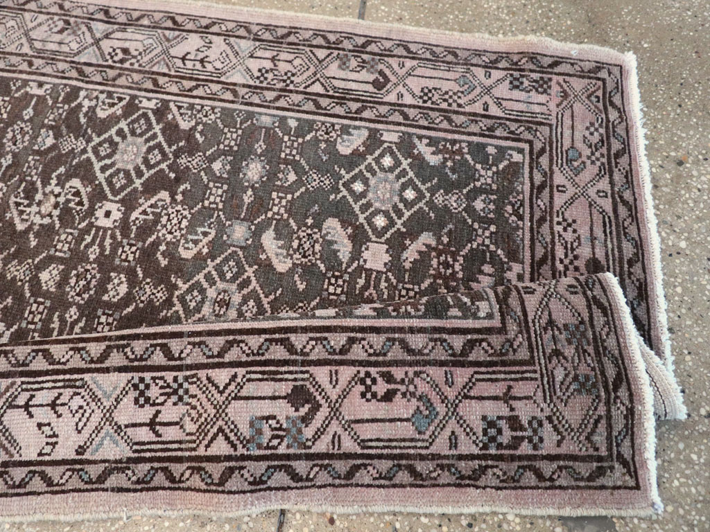Vintage Persian Malayer Runner, No.21354 - Galerie Shabab