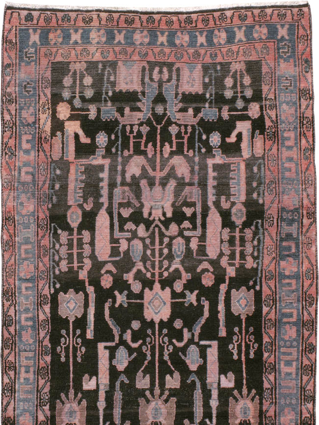 Vintage Persian Malayer Runner, No.21357 - Galerie Shabab