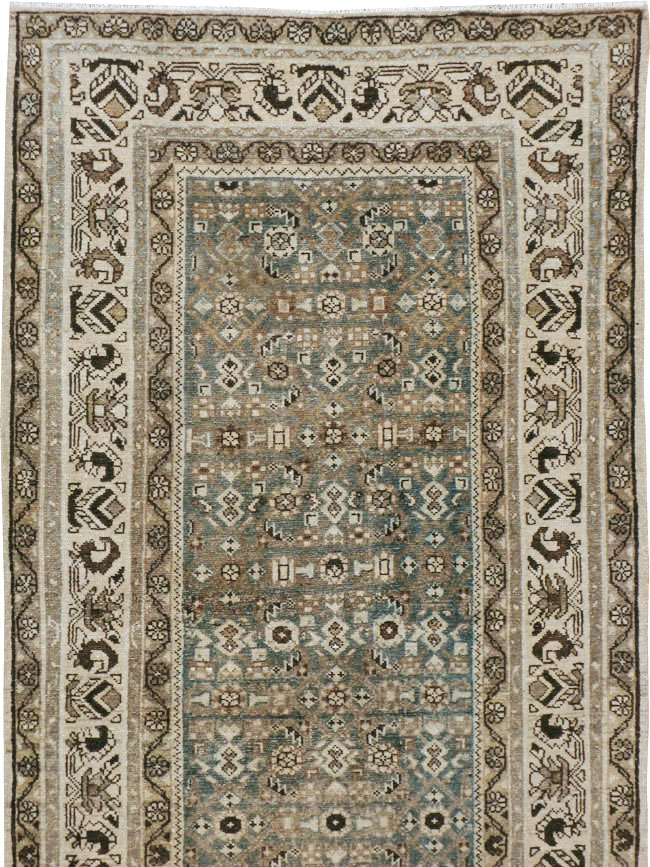 Vintage Persian Malayer Runner, No.21358 - Galerie Shabab