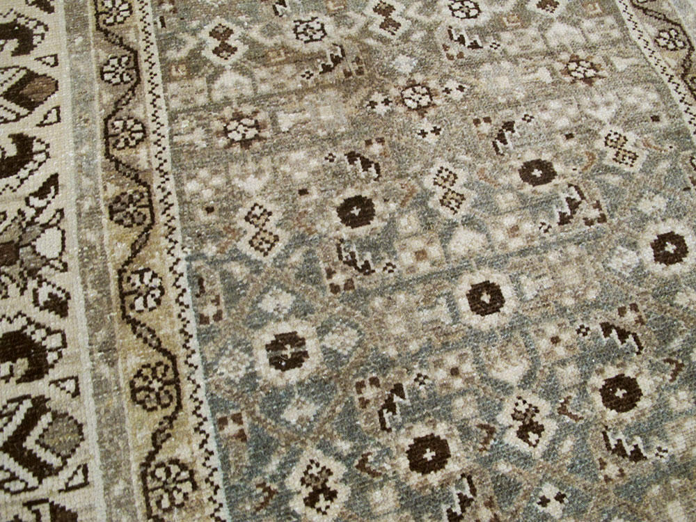 Vintage Persian Malayer Runner, No.21358 - Galerie Shabab