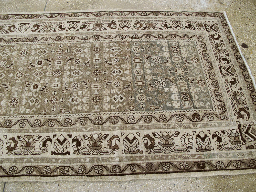 Vintage Persian Malayer Runner, No.21358 - Galerie Shabab
