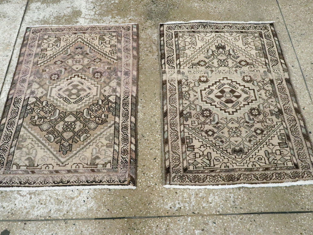 Vintage Persian Malayer Rug (Pair: 1 of 2), No.21363 - Galerie Shabab