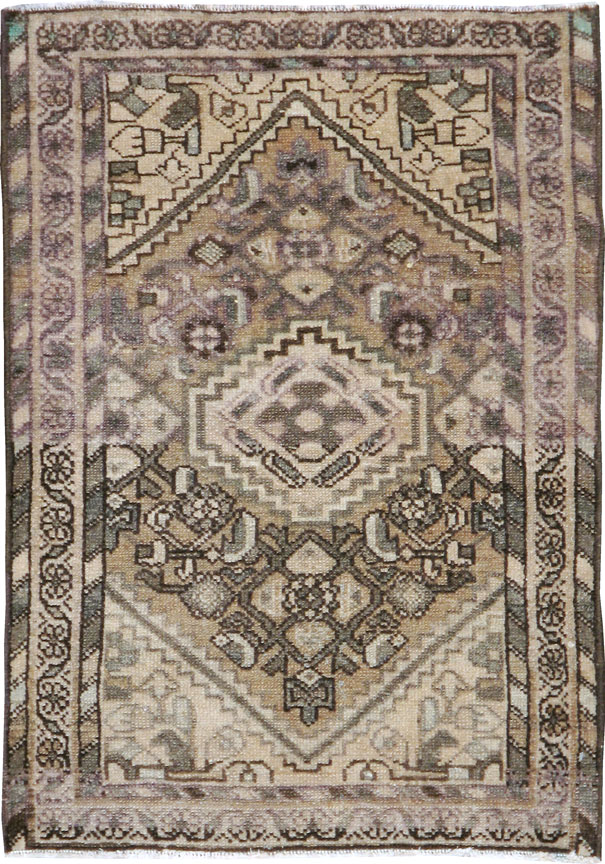 Vintage Persian Malayer Rug (Pair: 2 of 2), No.21364 - Galerie Shabab
