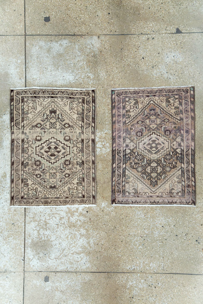 Vintage Persian Malayer Rug (Pair: 2 of 2), No.21364 - Galerie Shabab