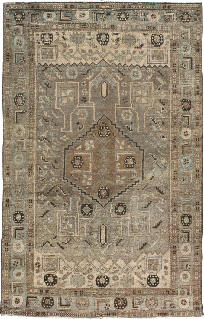Vintage Persian Malayer Rug, No.21366 - Galerie Shabab
