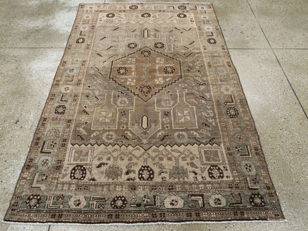 Vintage Persian Malayer Rug, No.21366 - Galerie Shabab