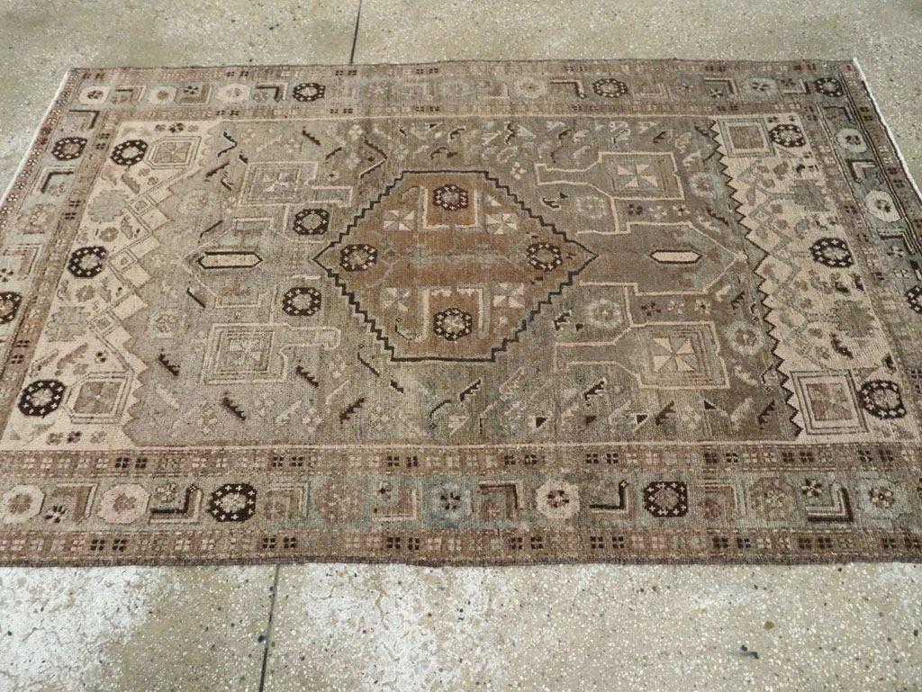 Vintage Persian Malayer Rug, No.21366 - Galerie Shabab
