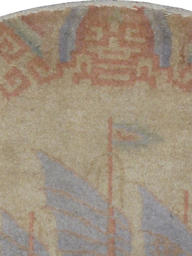 Antique Chinese Pictorial Rug, No.21367 - Galerie Shabab