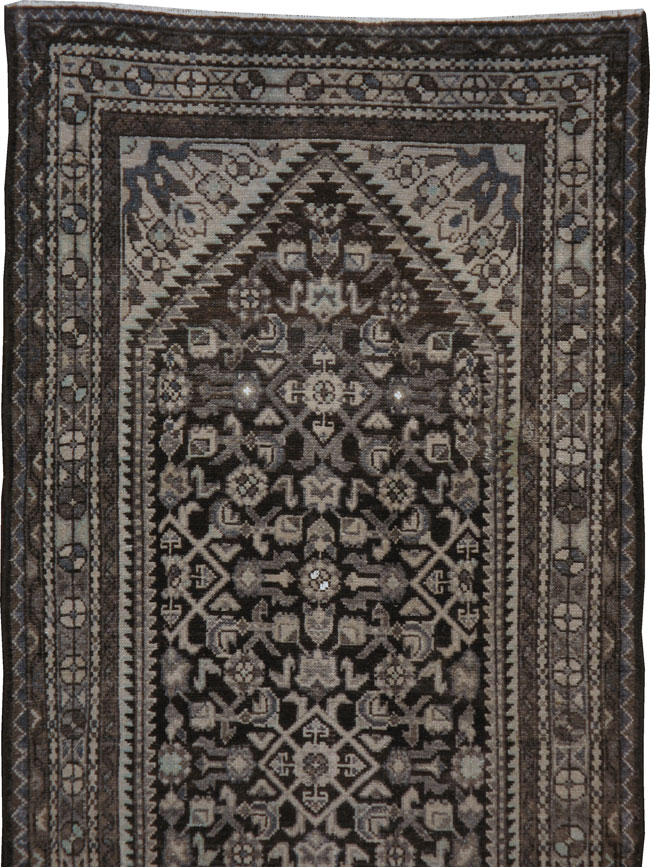 Vintage Persian Malayer Runner, No.21375 - Galerie Shabab
