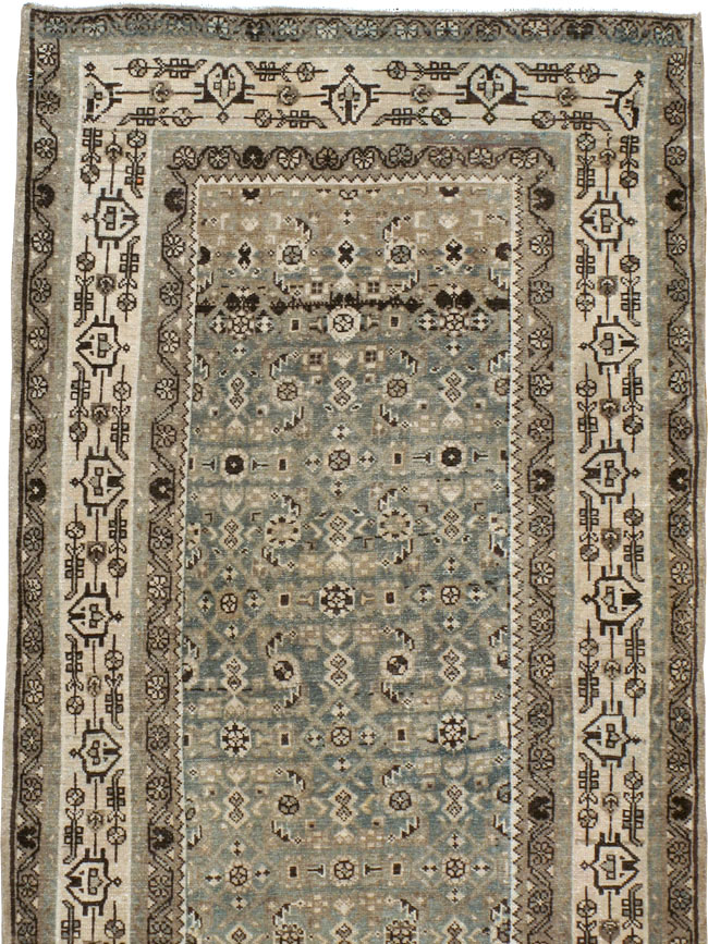 Vintage Persian Malayer Runner, No.21376 - Galerie Shabab