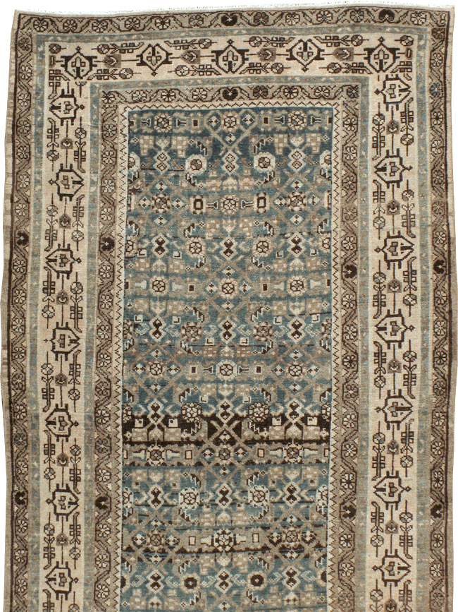 Vintage Persian Malayer Runner, No.21376 - Galerie Shabab