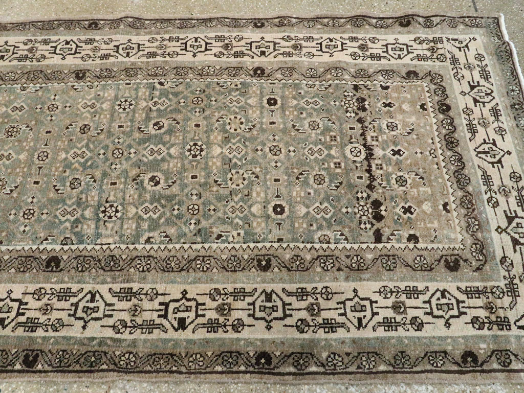 Vintage Persian Malayer Runner, No.21376 - Galerie Shabab