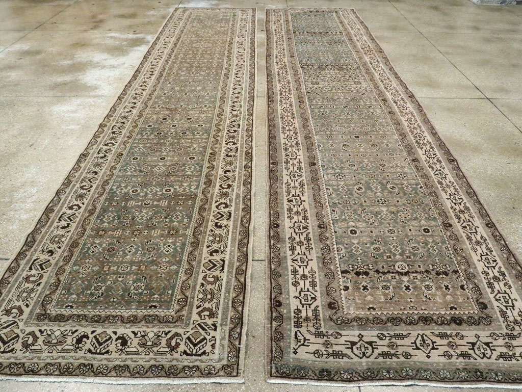 Vintage Persian Malayer Runner, No.21376 - Galerie Shabab