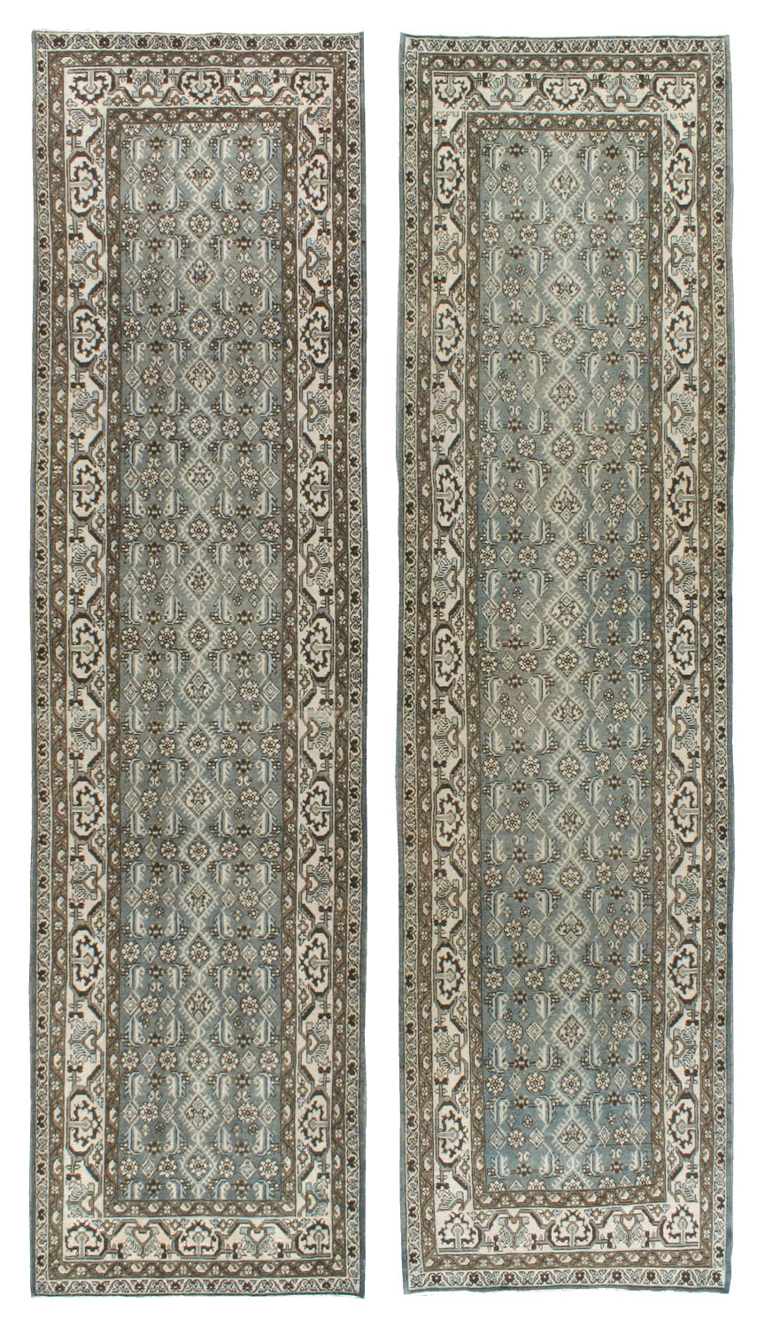 Vintage Persian Malayer Runner (Pair: 1 of 2), No.21377 - Galerie Shabab