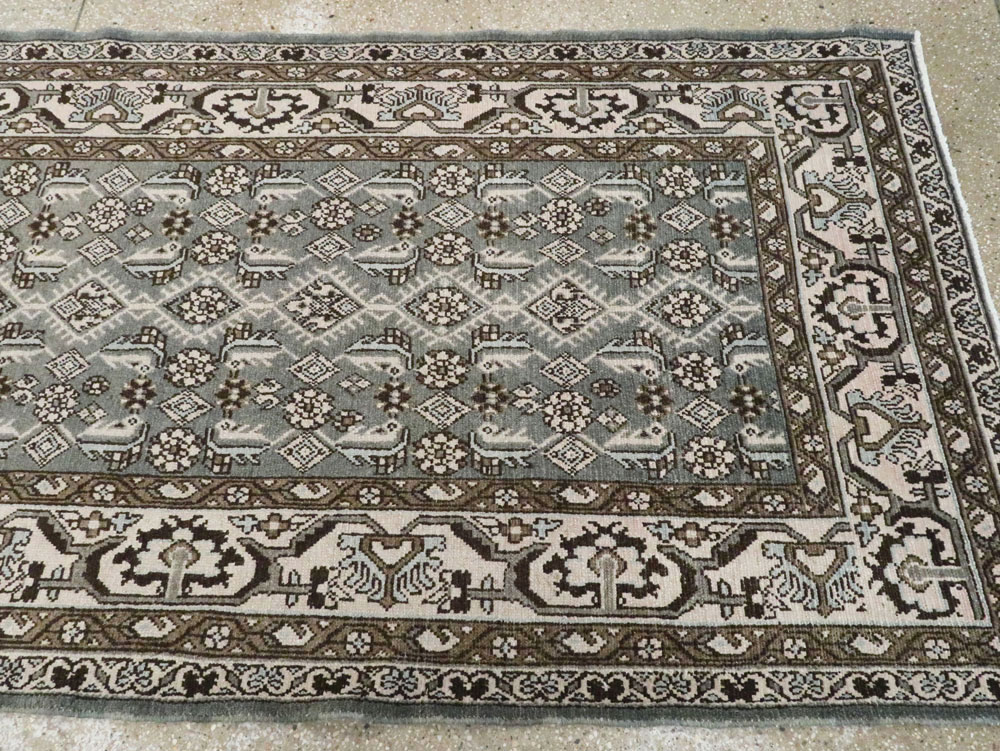 Vintage Persian Malayer Runner (Pair: 2 of 2), No.21378 - Galerie Shabab