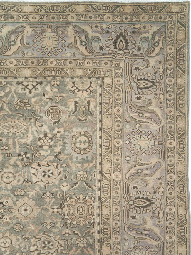 Vintage Persian Malayer Room Size Carpet, No.21382 - Galerie Shabab