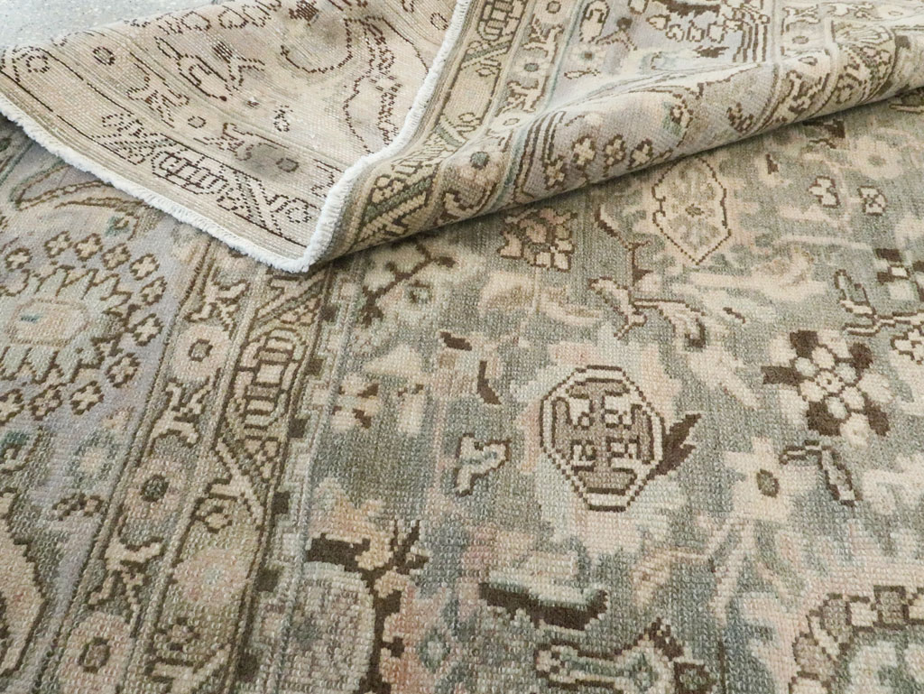 Vintage Persian Malayer Room Size Carpet, No.21382 - Galerie Shabab