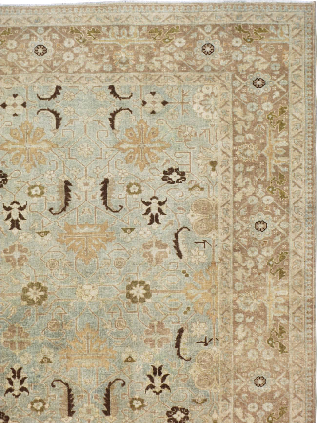 Antique Persian Tabriz Carpet, No.21385 - Galerie Shabab