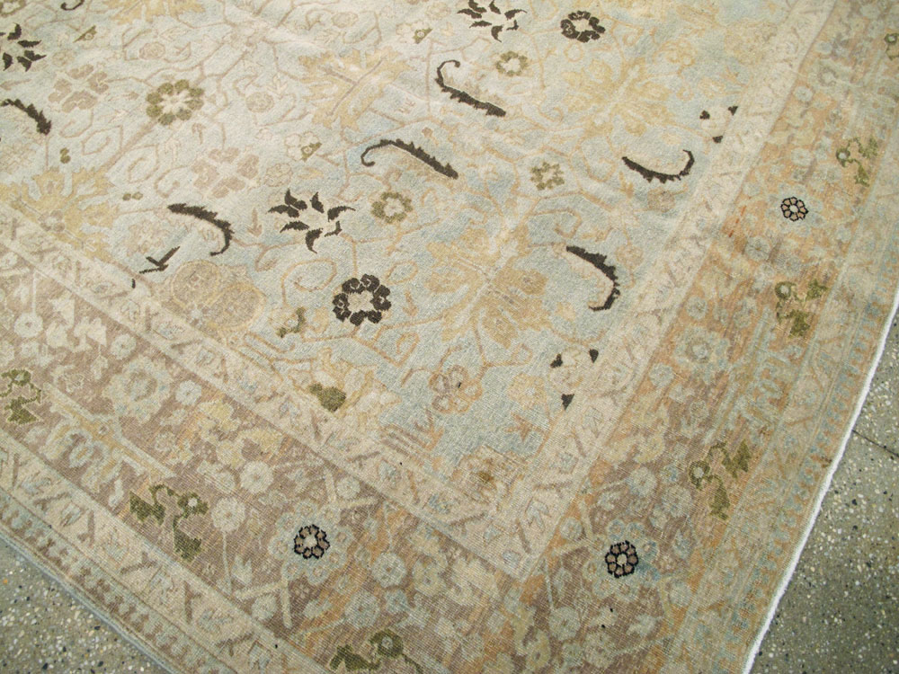 Antique Persian Tabriz Carpet, No.21385 - Galerie Shabab