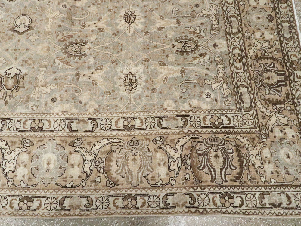 Antique Persian Tabriz Carpet, No.21386 - Galerie Shabab
