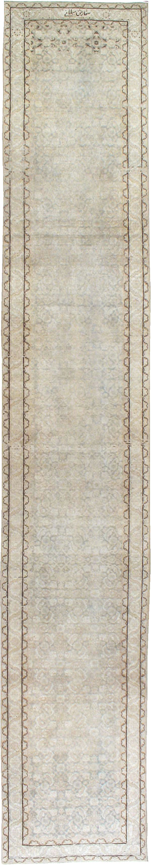 Vintage Persian Tabriz Runner, No.21389 - Galerie Shabab