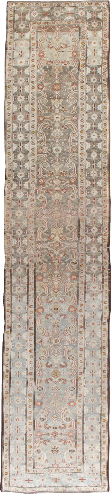 Vintage Persian Malayer Runner, No.21390 - Galerie Shabab