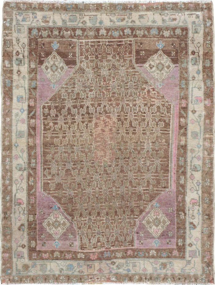 Vintage Persian Malayer Rug, No.21396 - Galerie Shabab