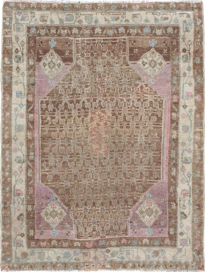 Vintage Persian Malayer Rug, No.21396 - Galerie Shabab