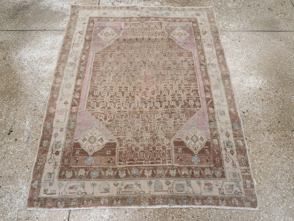 Vintage Persian Malayer Rug, No.21396 - Galerie Shabab