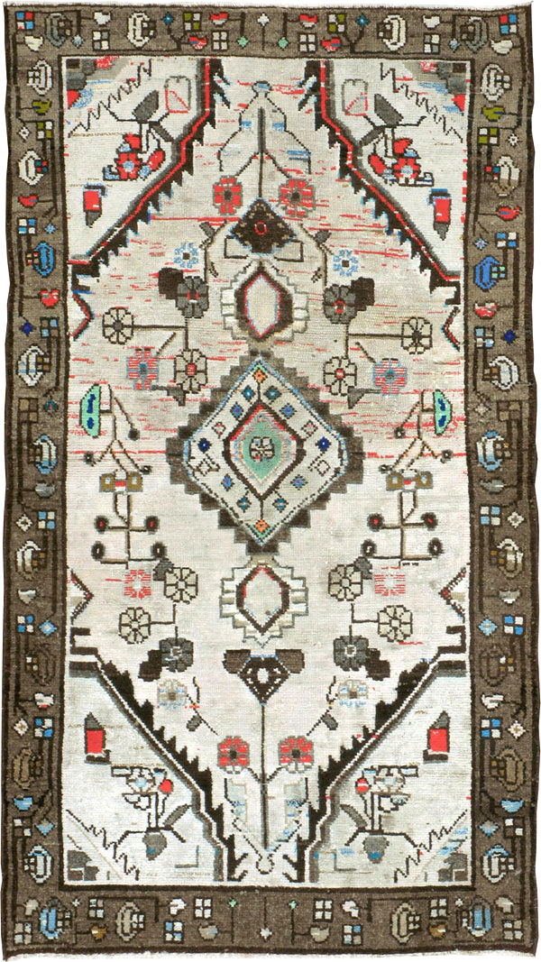 Vintage Persian Malayer Rug, No.21397 - Galerie Shabab